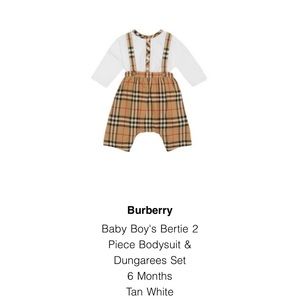 Authentic Burberry kids outfit!! Brand new